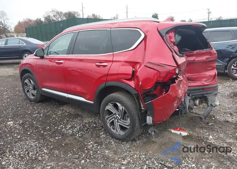 2022 Hyundai Santa Fe Sel from USA, damaged, VIN 5NMS3DAJXNH420371